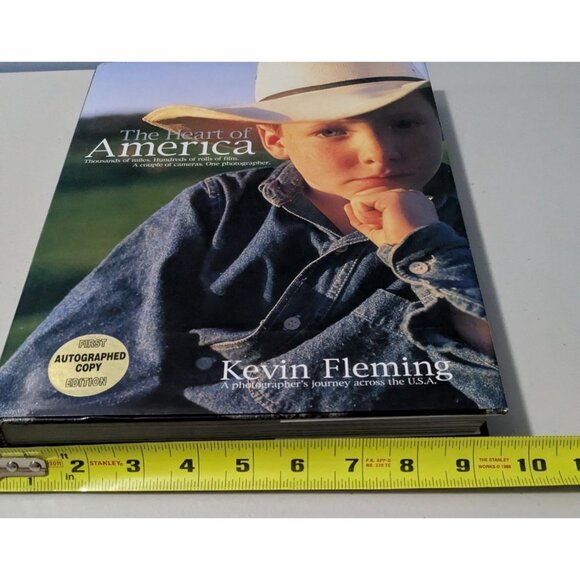 The Heart Of America By Kevin Fleming Hardcover First Autographed Edition - Picture 9 of 16